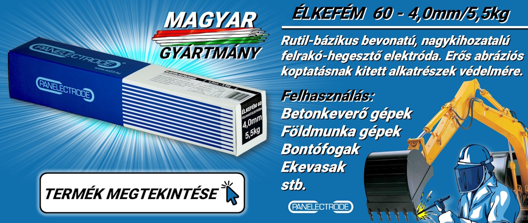 Panweld ER 23 Kft.