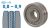 30x10x10 mm Recézett profilú huzalelőtoló görgő: 0,8-0,9 (MIG/MMA 200 D; MIG/MMA 200 LCD)