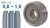 30x10x10 mm V profilú huzalelőtoló görgő: 0,8-1,0 (MIG/MMA 200 D; MIG/MMA 200 LCD)