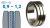30x22x10 mm Recézett profilú huzalelőtoló görgő: 0,9-1,2 (ZEUS 200 LCD 4x4; ZEUS 300 DP)