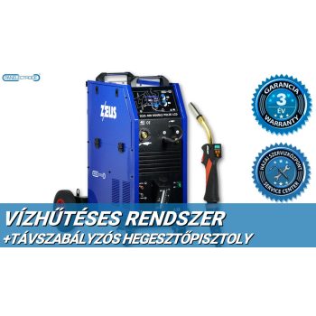   Panelectrode ZEUS 400 Double Pulse (vízhűtéses) inverteres hegesztőgép + Távszabályzós MB501/4m  hegesztőpisztoly