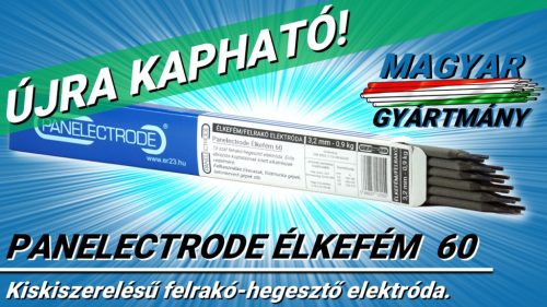 Panelectrode Élkefém 60 Felrakó elektróda 3,2x350 mm ( 0,9 kg/ cs.15 szál/cs)