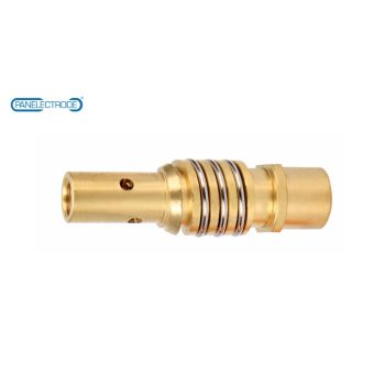 Közdarab MIG150 M8x1,0mm balos
